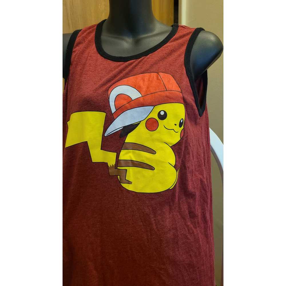 Pokemon Pokémon Pikachu Tank top tee shirt Size S… - image 2