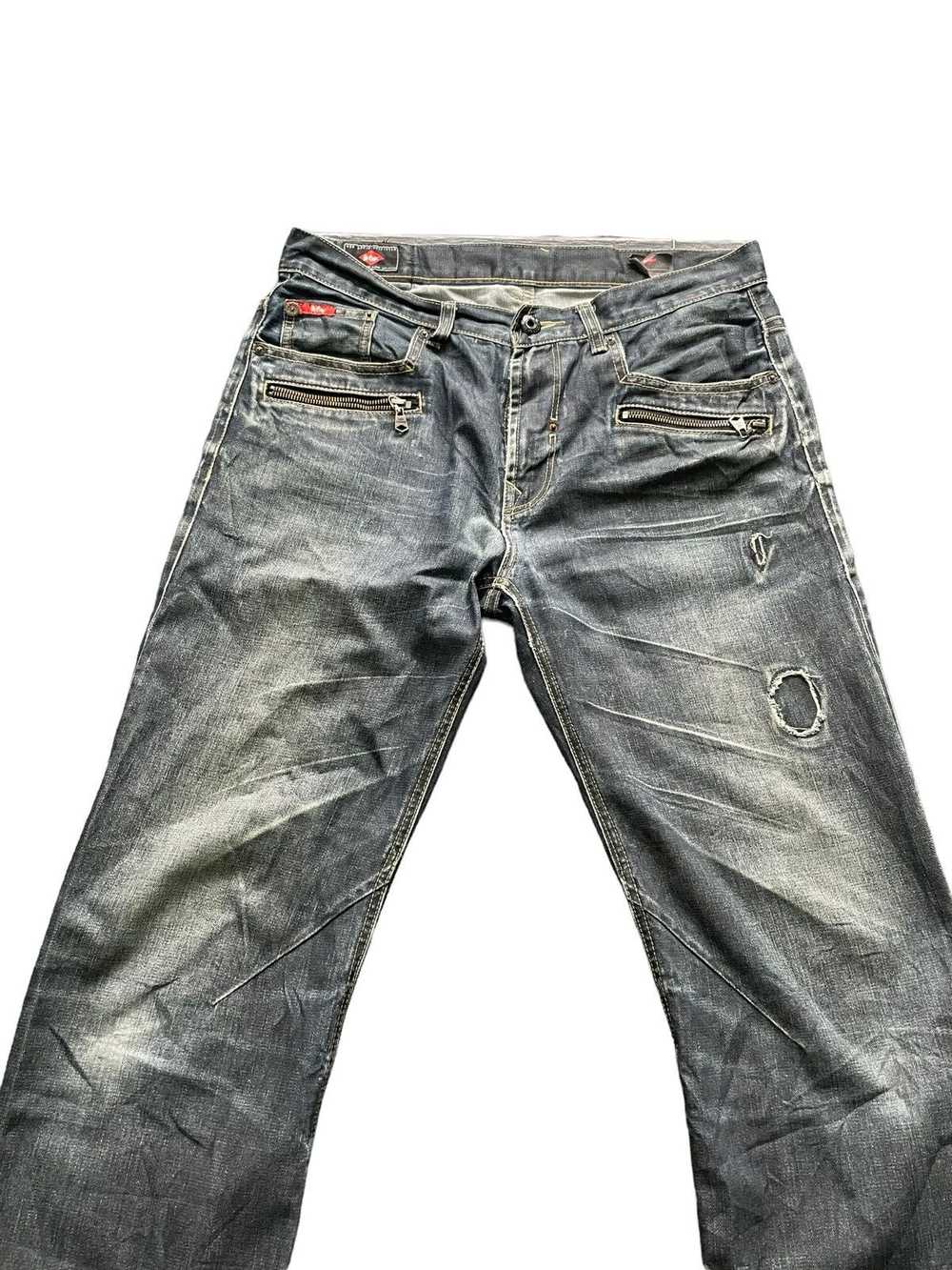 Distressed Denim Lee Cooper Distresed Rework Denim - image 3