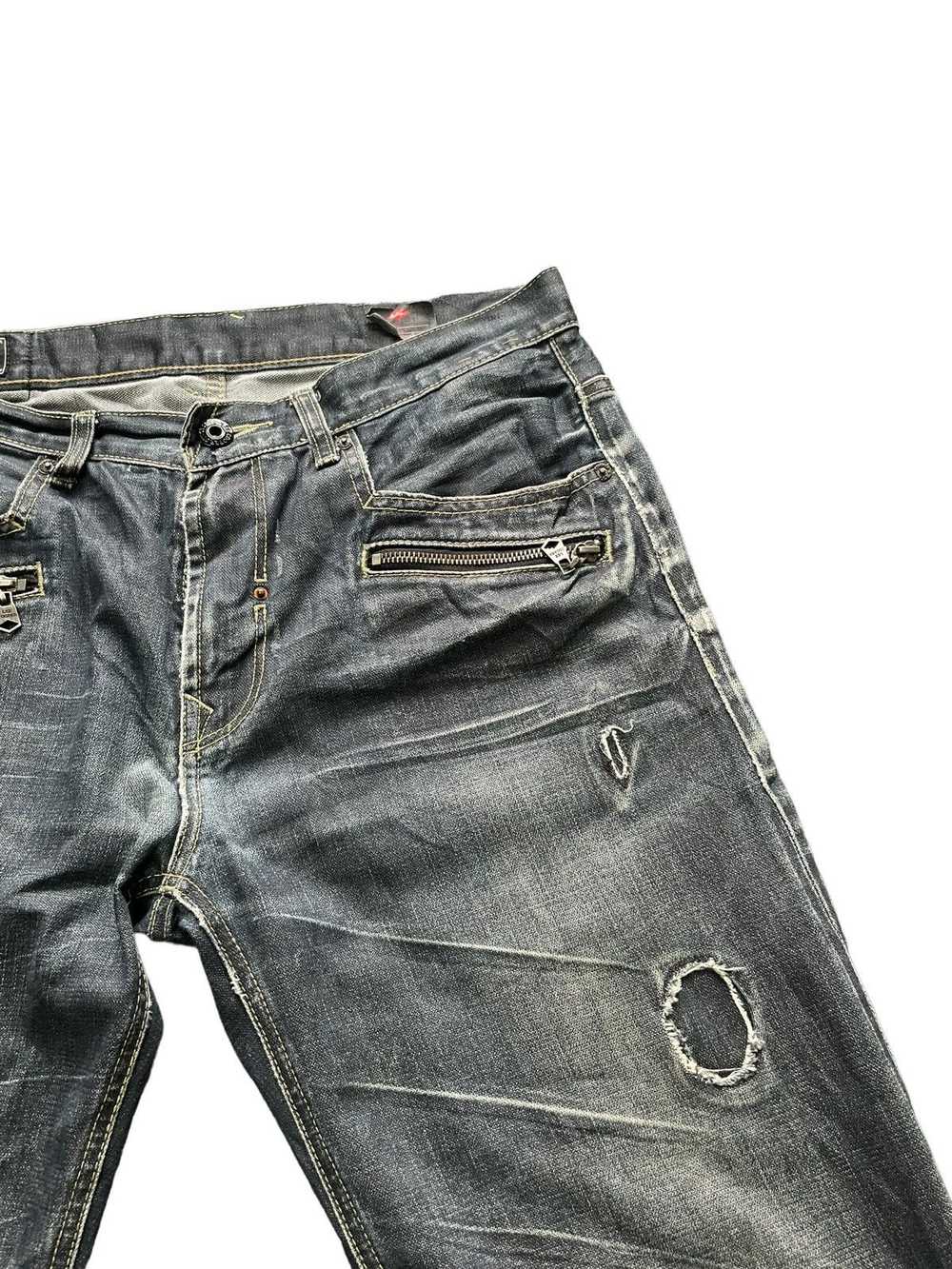 Distressed Denim Lee Cooper Distresed Rework Denim - image 4