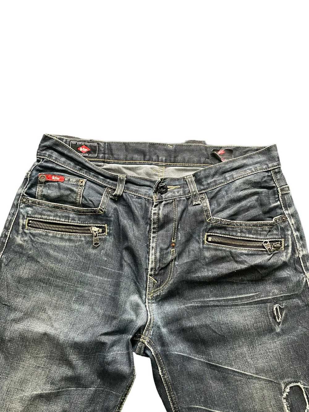 Distressed Denim Lee Cooper Distresed Rework Denim - image 5