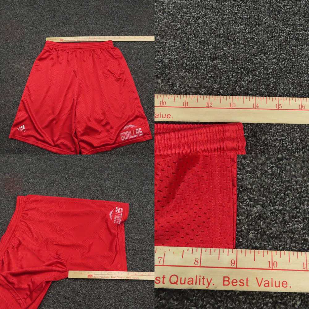 Adidas Adidas Shorts Adult Large Red Breathable R… - image 4