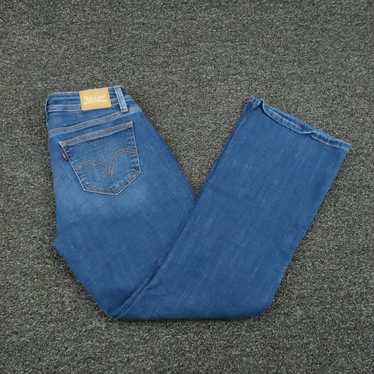 Levi's Levis Jeans Women Size 4 Blue Curvy Boot C… - image 1