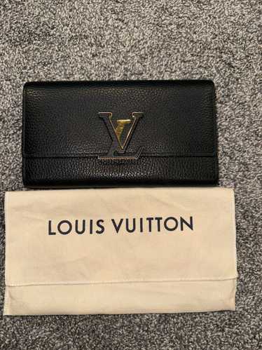 Louis Vuitton Louis Vuitton Black Taurillon Leathe