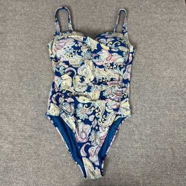 NIP TUCK - Blue Paisley One Piece Swimsuit