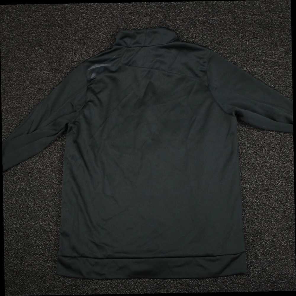 Reebok Gray and Green Full Zip Long Sleeve Mock N… - image 7