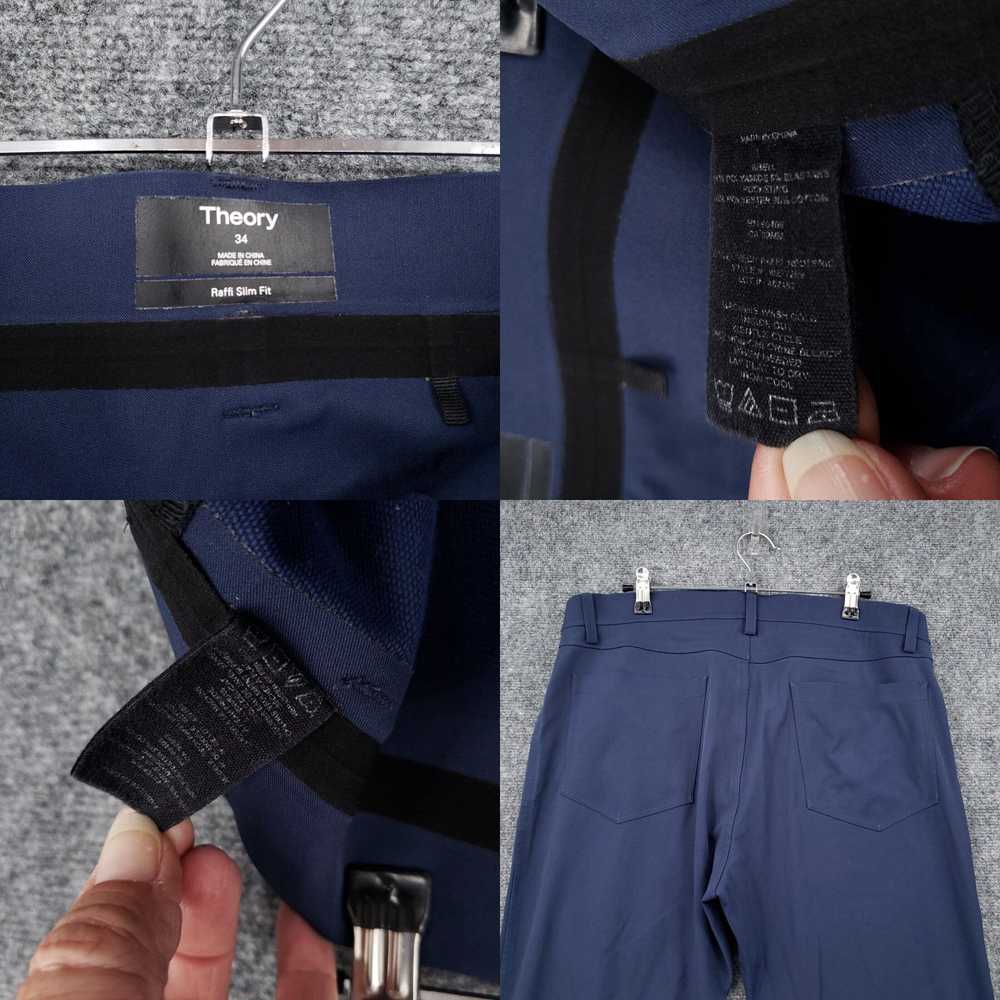 Theory Navy Blue Raffi Slim Fit Chino Golf Perfor… - image 8