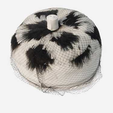 1960s Modern Miss Feather Turban | Turn Heads in S