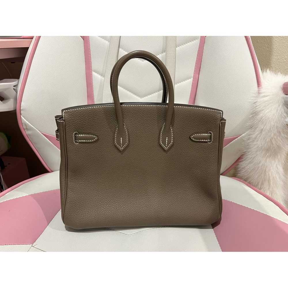 Hermès Birkin 25 leather handbag - image 2