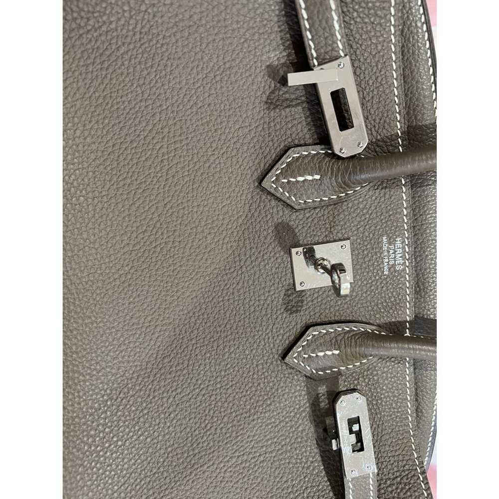 Hermès Birkin 25 leather handbag - image 7