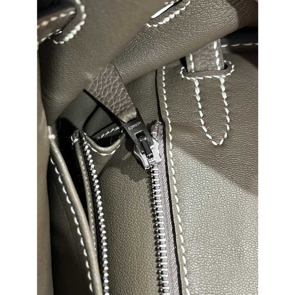 Hermès Birkin 25 leather handbag - image 8