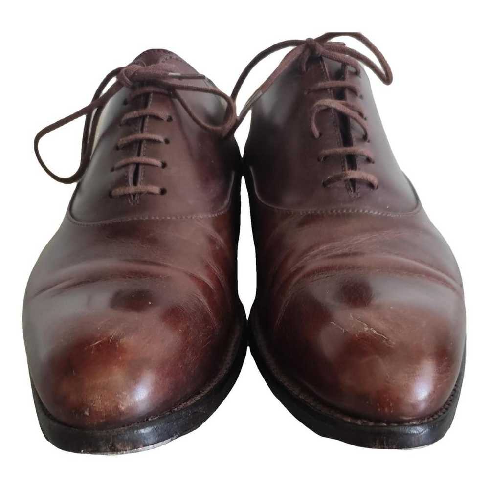 JM Weston Leather lace ups - image 1