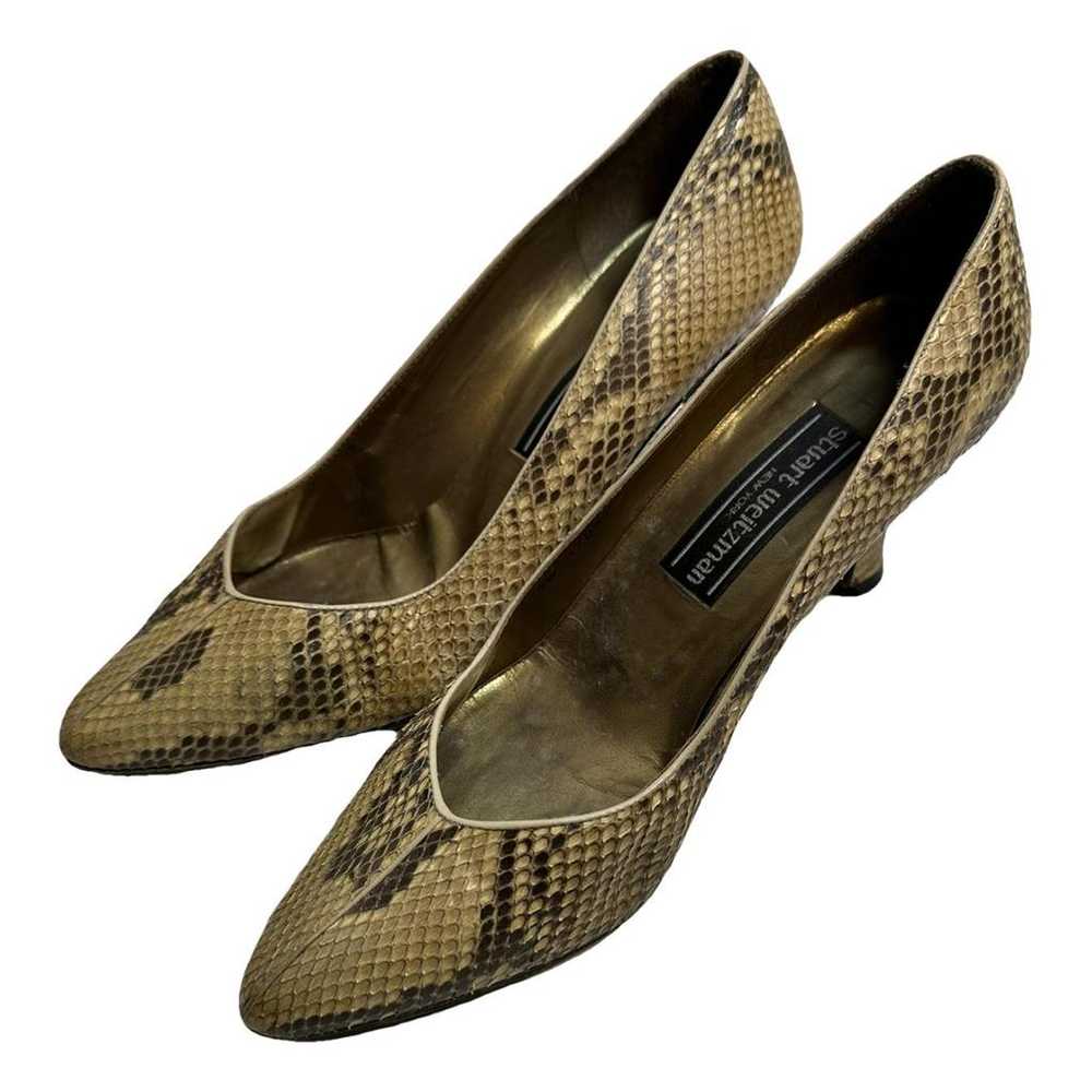 Stuart Weitzman Python heels - image 1