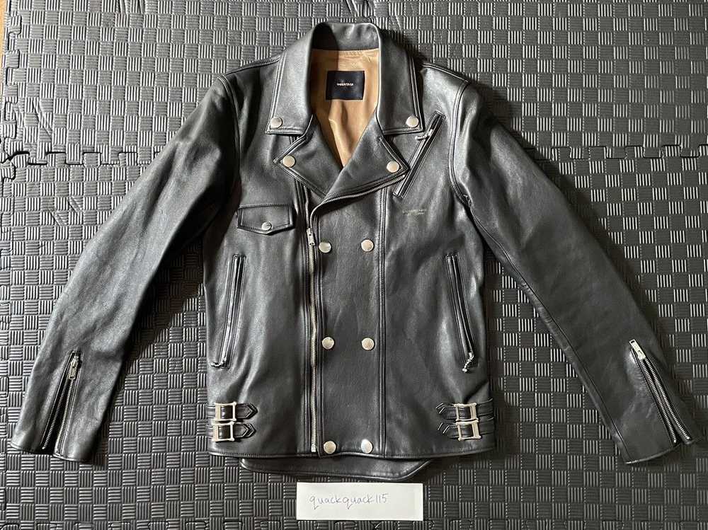 Undercover Undercover Black Leather Blouson S/S '… - image 2