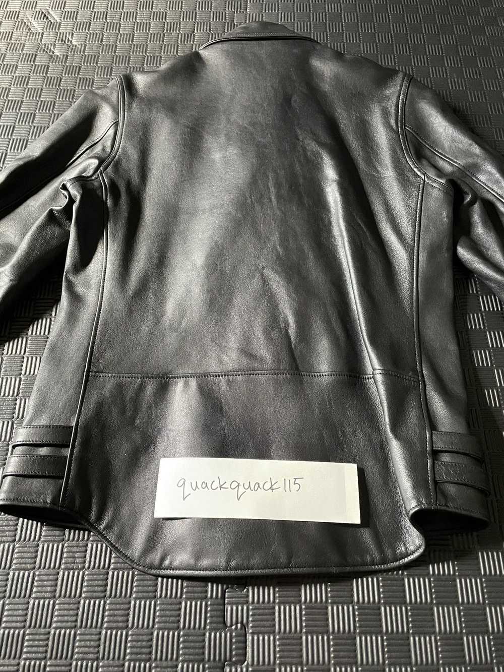 Undercover Undercover Black Leather Blouson S/S '… - image 7