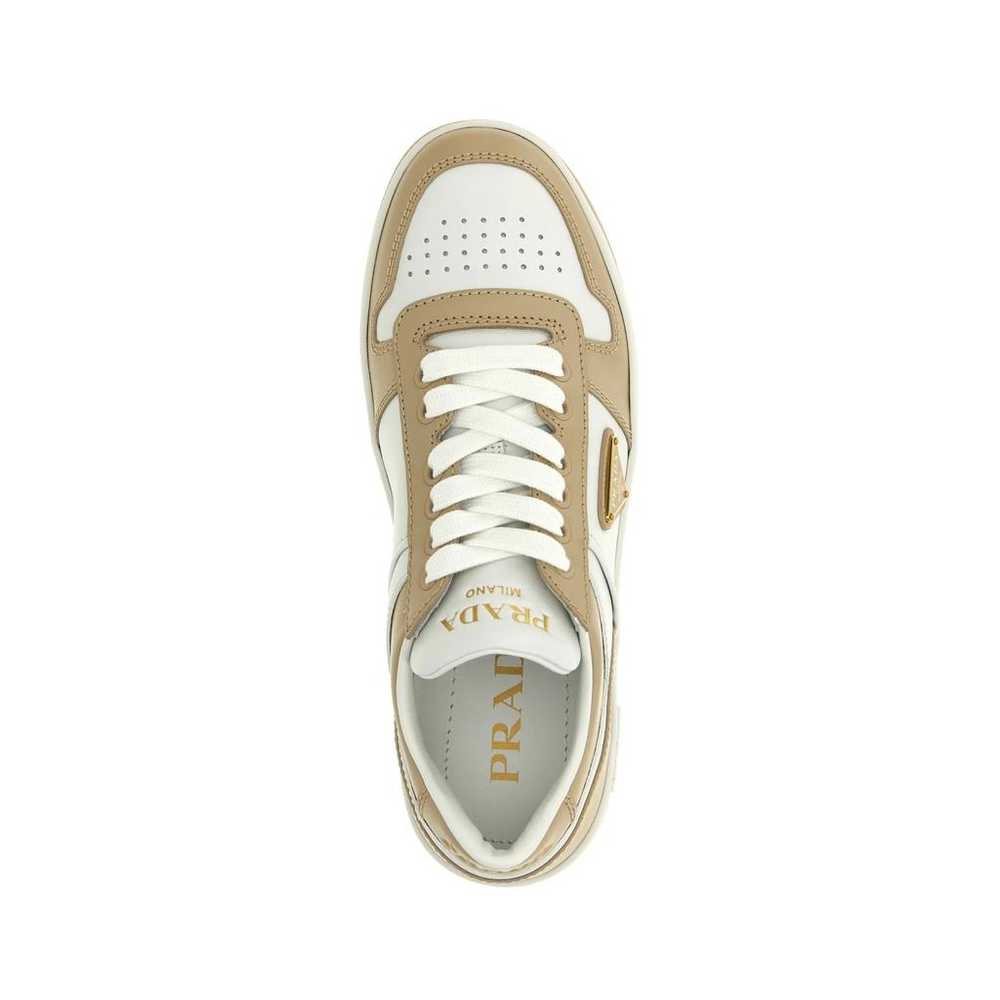 Prada Downtown leather trainers - image 4