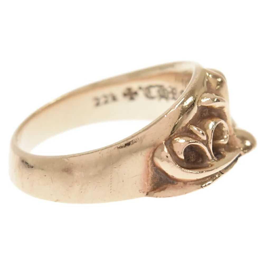 Chrome Hearts Chrome Hearts Gold Half Keeper Ring… - image 5