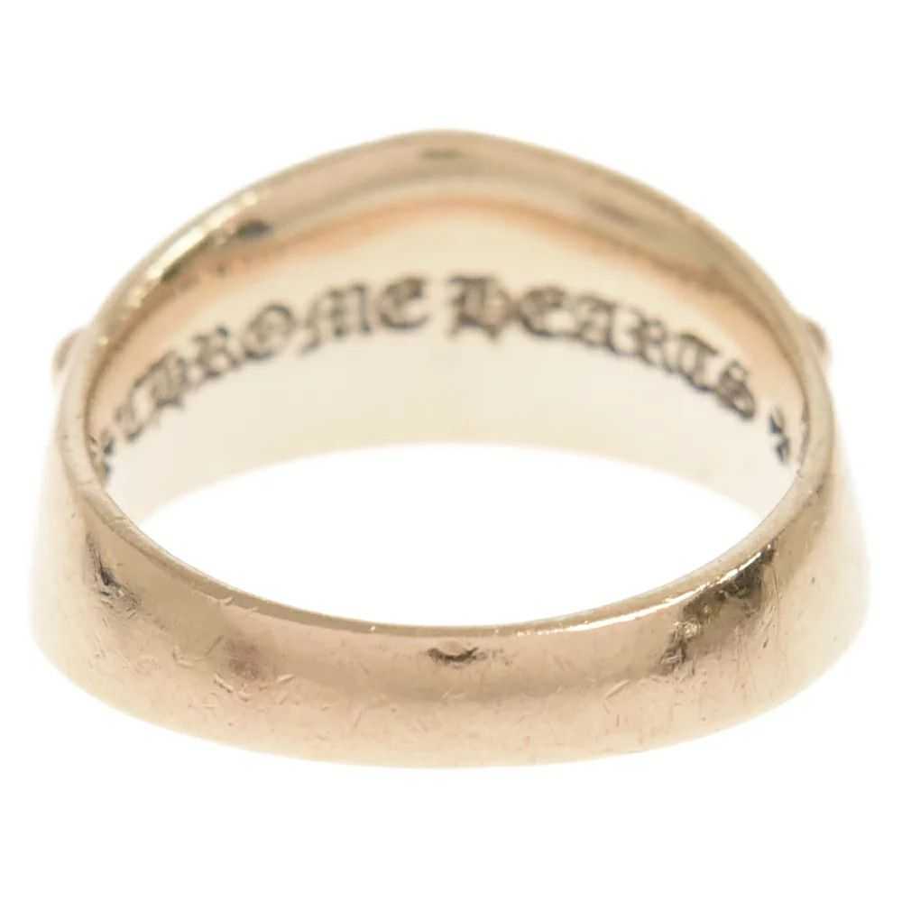 Chrome Hearts Chrome Hearts Gold Half Keeper Ring… - image 6