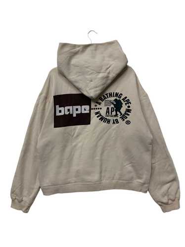 Bape × Vintage 1999 BAPE THERMAL WAFFLE ZIP HOODIE