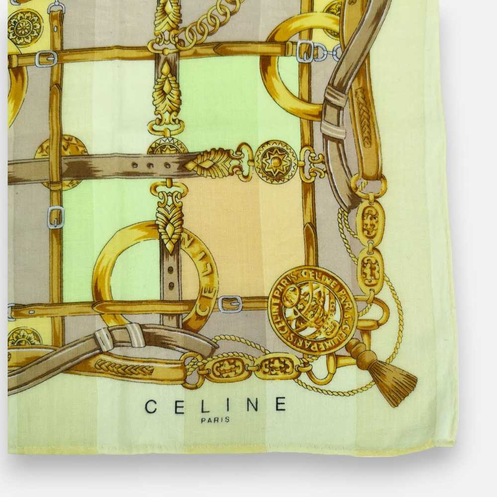 Celine × Vintage Vintage Celine Handkerchief Neck… - image 3