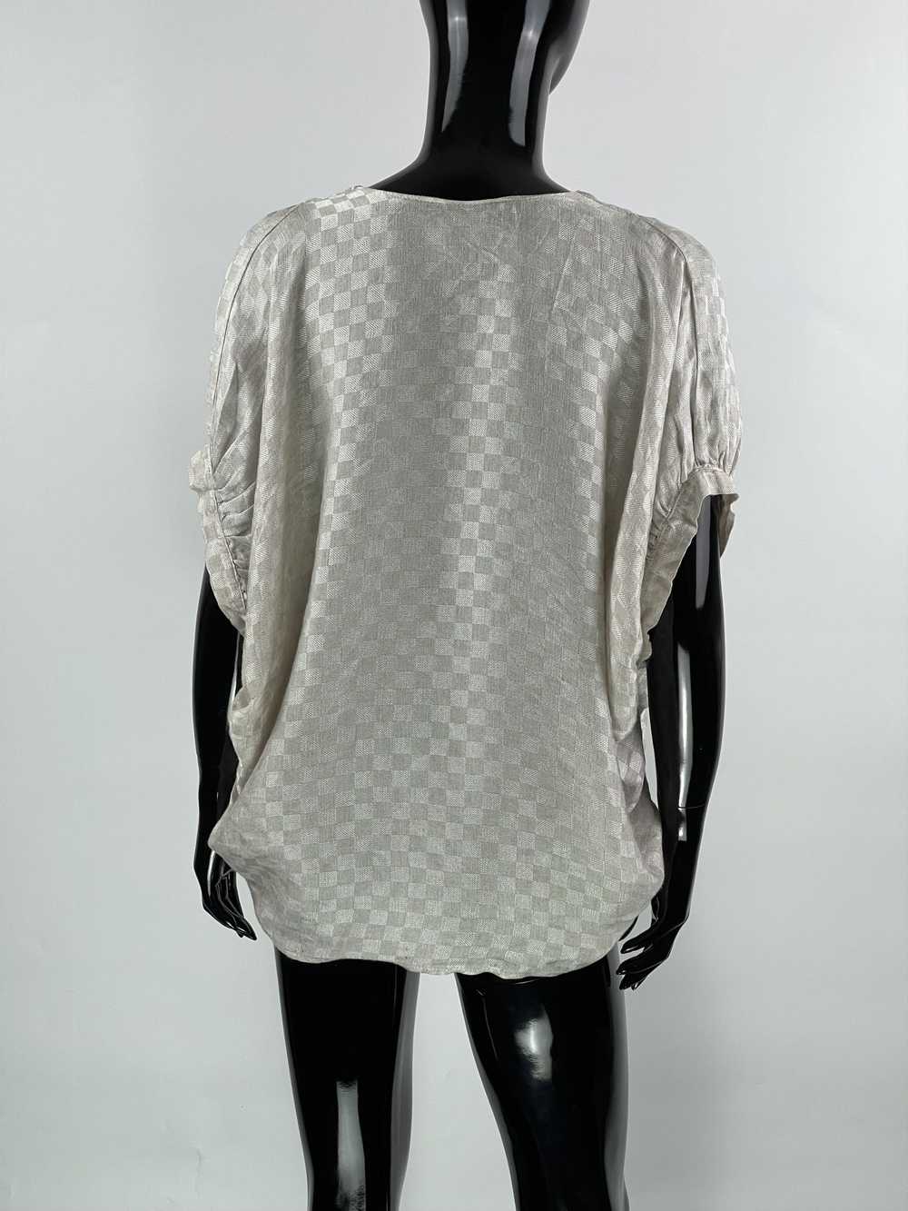 Designer La Bottega Di Brunella Linen Top Blouse … - image 3