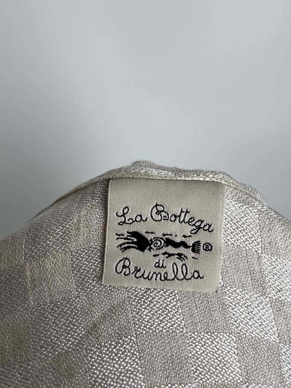 Designer La Bottega Di Brunella Linen Top Blouse … - image 8