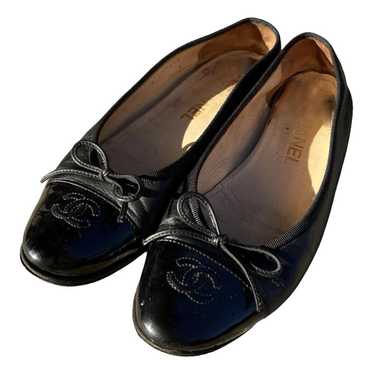 Chanel Cambon leather ballet flats - image 1