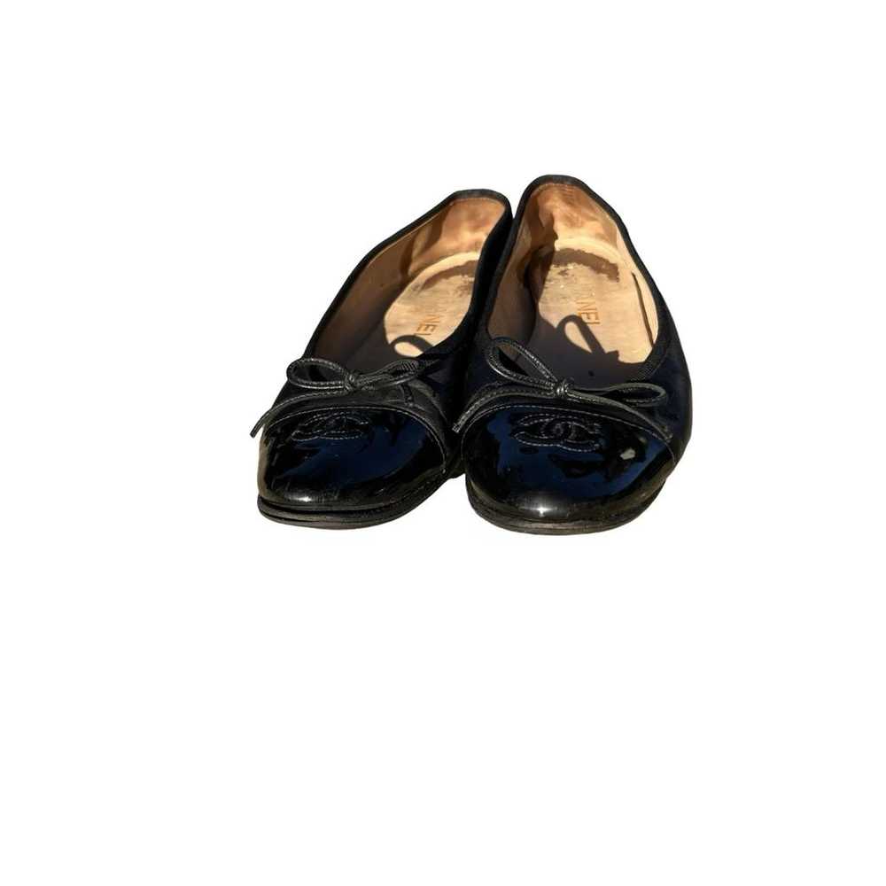 Chanel Cambon leather ballet flats - image 6