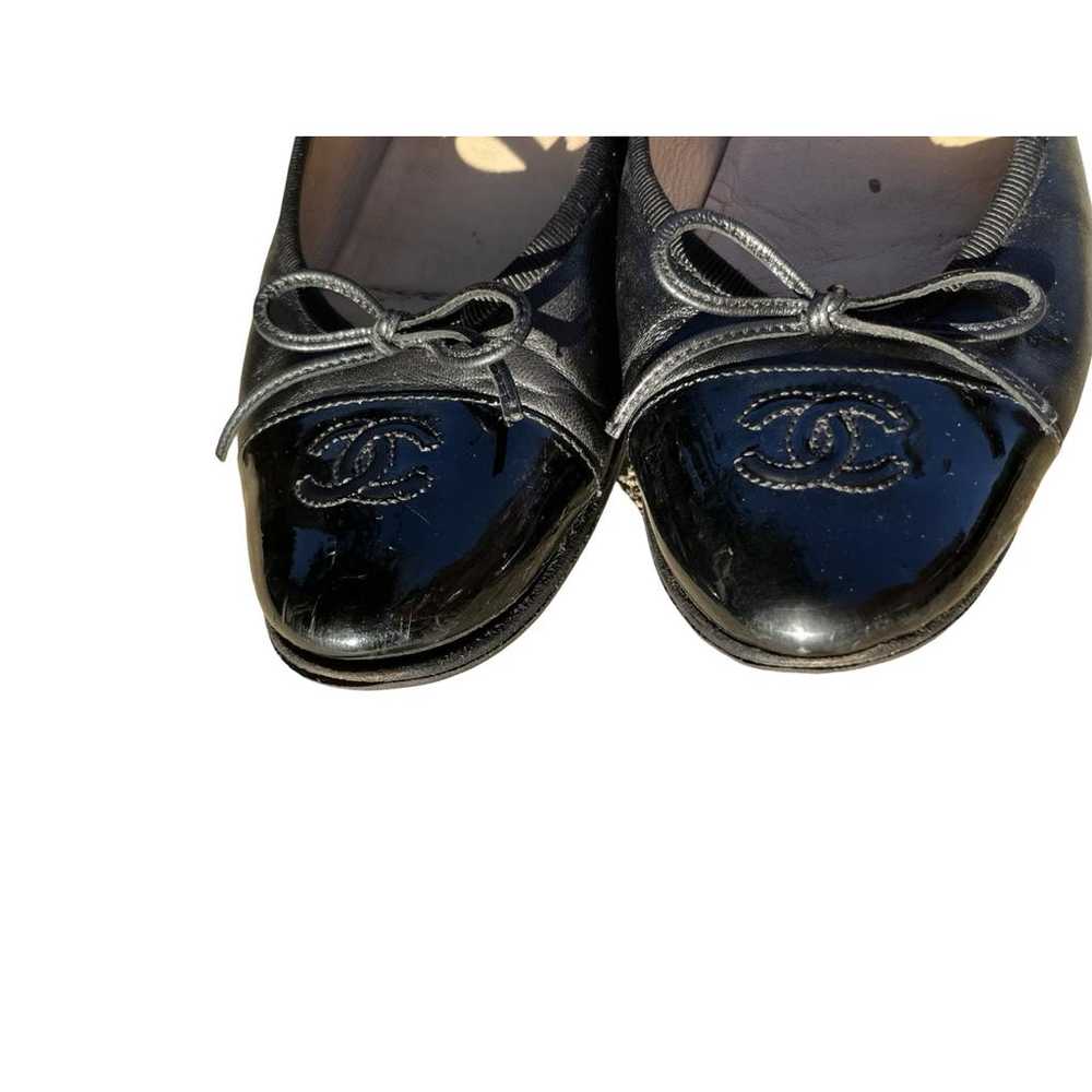 Chanel Cambon leather ballet flats - image 9