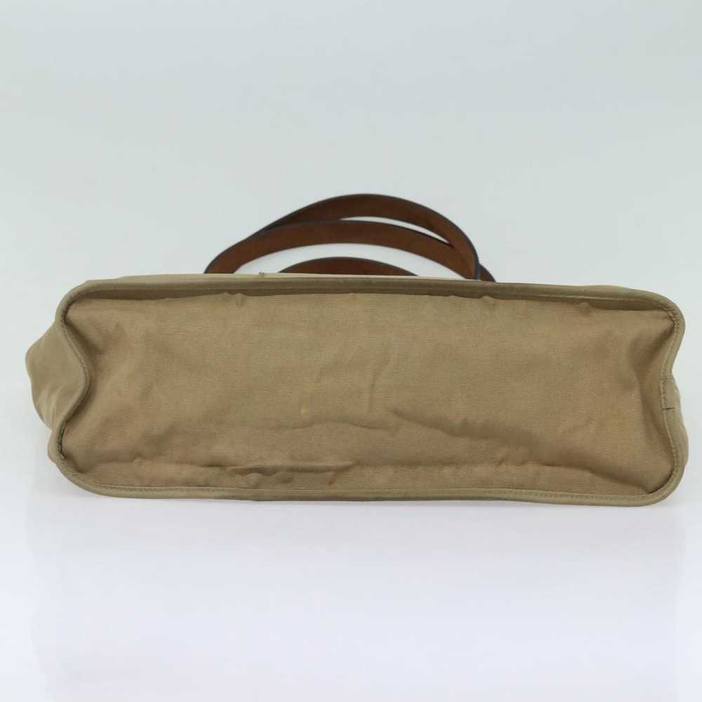 Hermes HERMES Kavac Elan PM Hand Bag Canvas Beige… - image 11