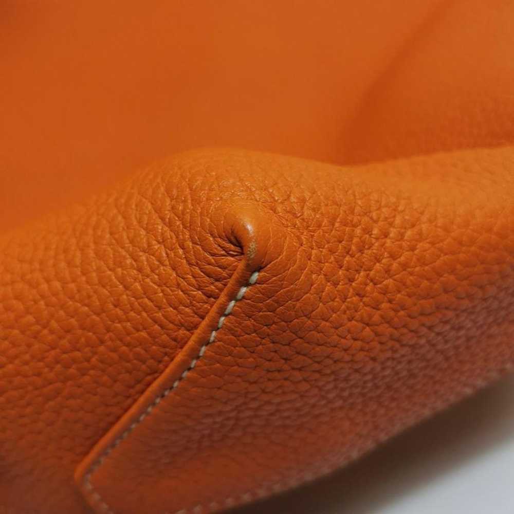 Hermès Double sens leather tote - image 8