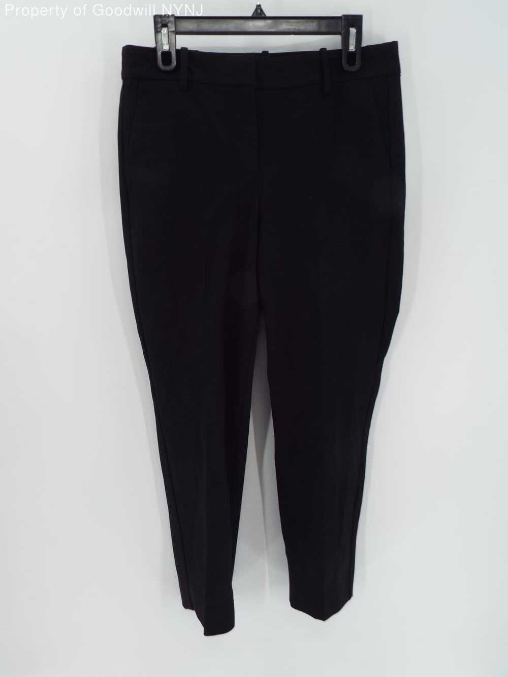 J.CREW WOMEN'S "RUBY" CROP PANTS-BLACK-SZ 10-WITH… - image 1