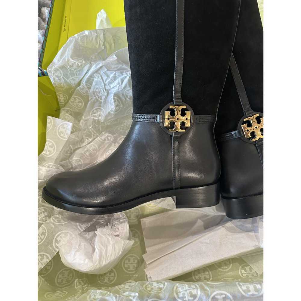 Tory Burch Leather riding boots - image 4