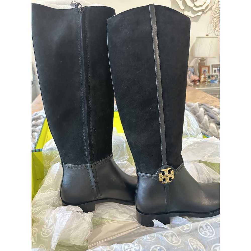 Tory Burch Leather riding boots - image 6