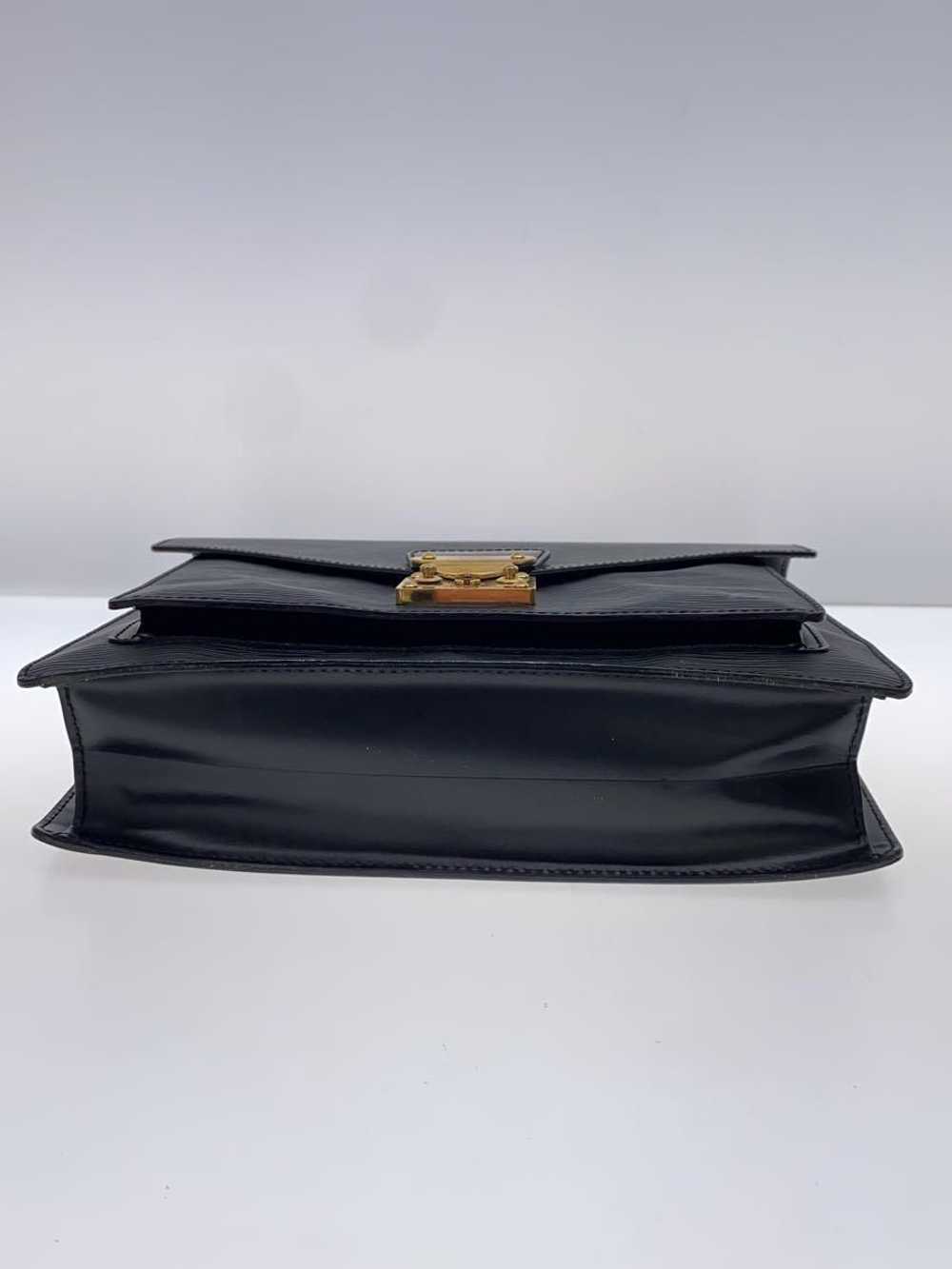 LOUIS VUITTON Handbag Monceau Epi Black M52122 Us… - image 4