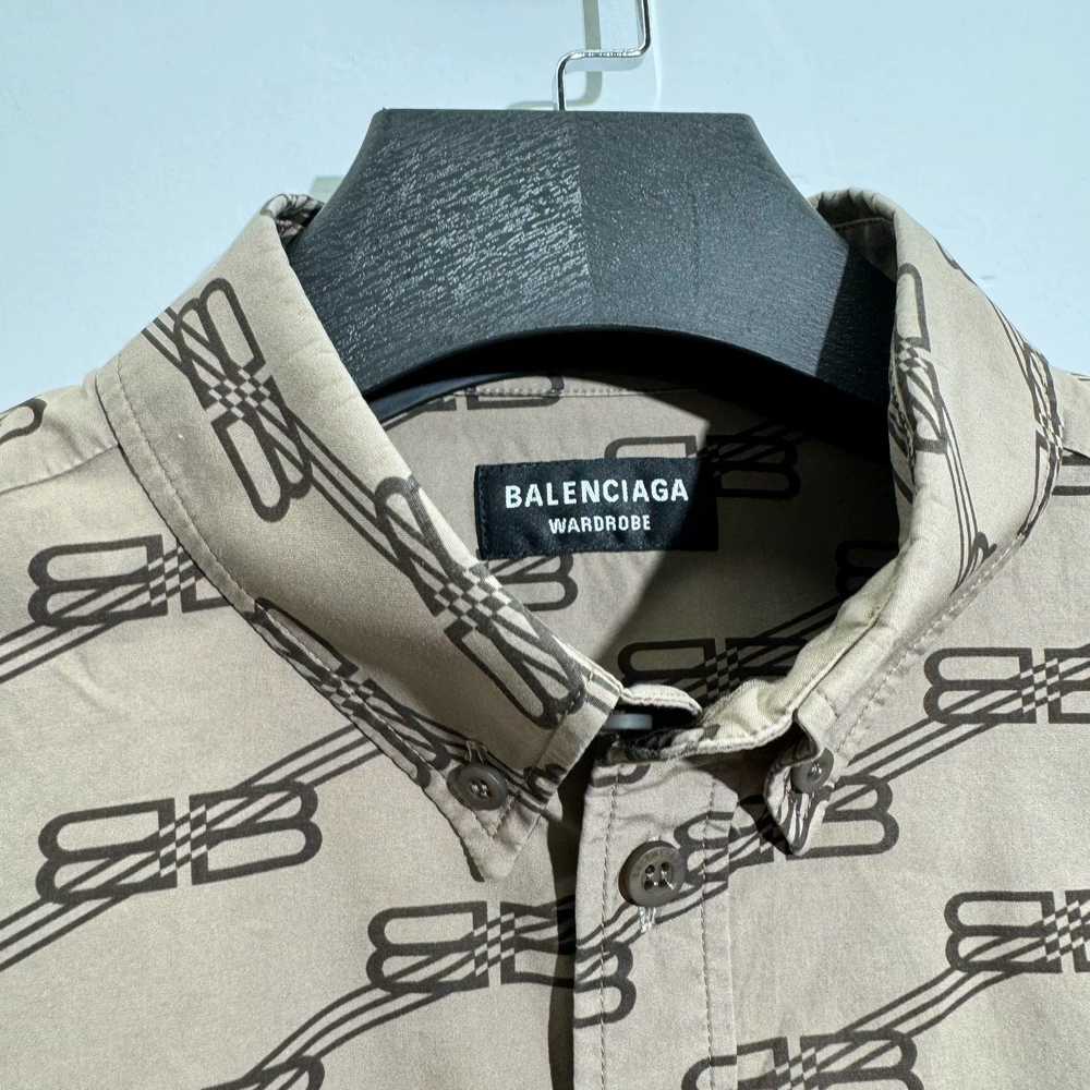 Balenciaga Balenciaga Lock Double B Short sleeved… - image 3