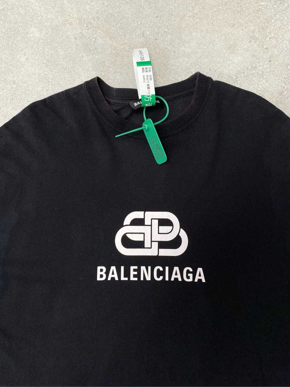 Balenciaga Balenciaga Short sleeved T-shirt with … - image 5