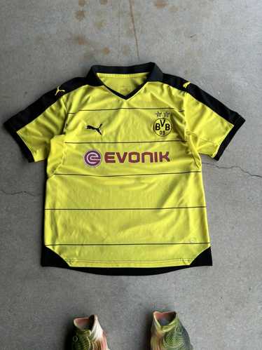 Puma × Soccer Jersey × Vintage Crazy BVB Dortmund 