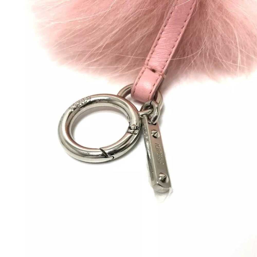 Fendi Faux fur bag charm - image 10