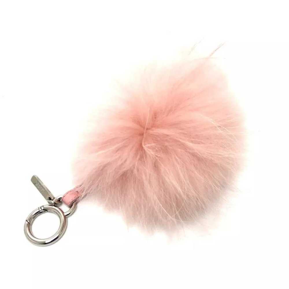 Fendi Faux fur bag charm - image 2