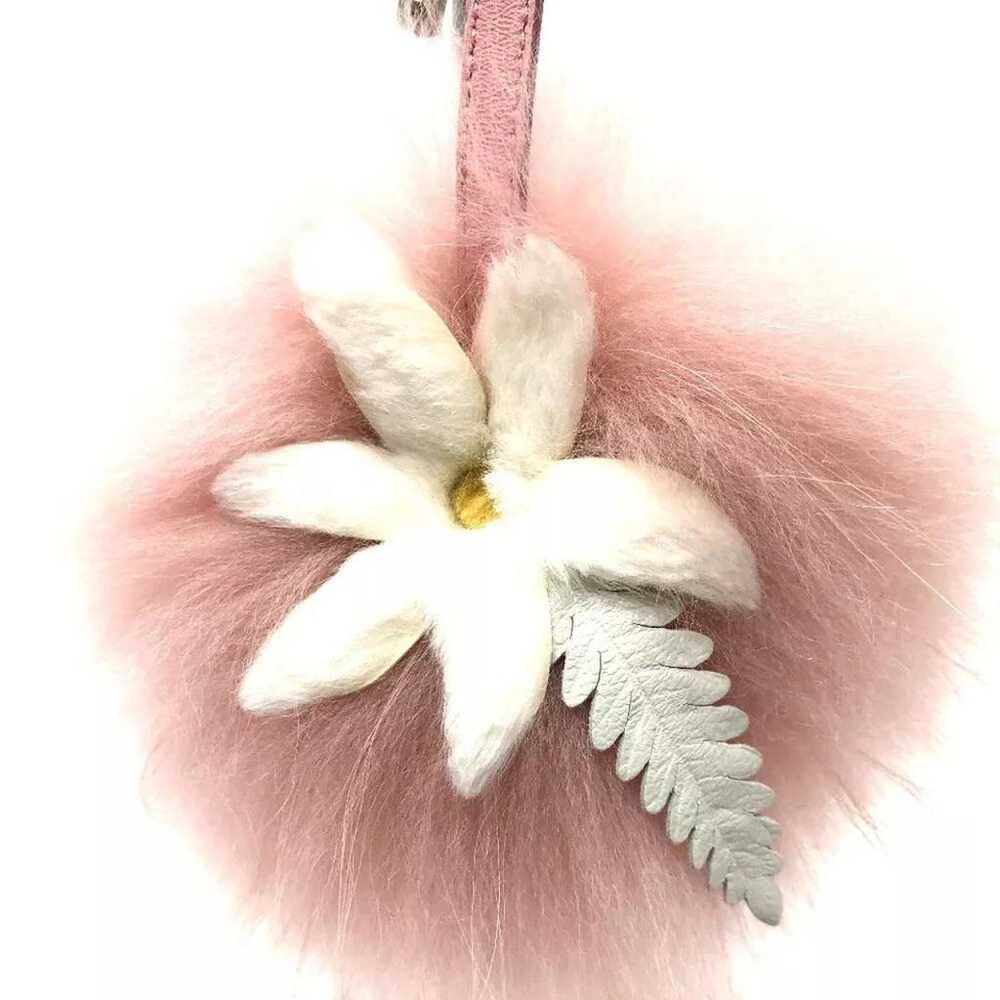 Fendi Faux fur bag charm - image 6