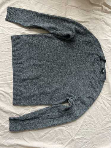 Uniqlo Uniqlo Gray 100% Wool Sweater Shetland Size