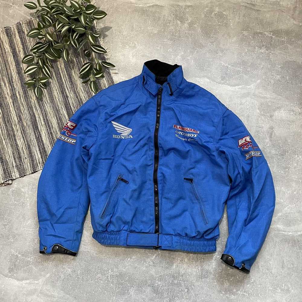 Honda × MOTO × Racing Honda jacket bomber moto ra… - image 1