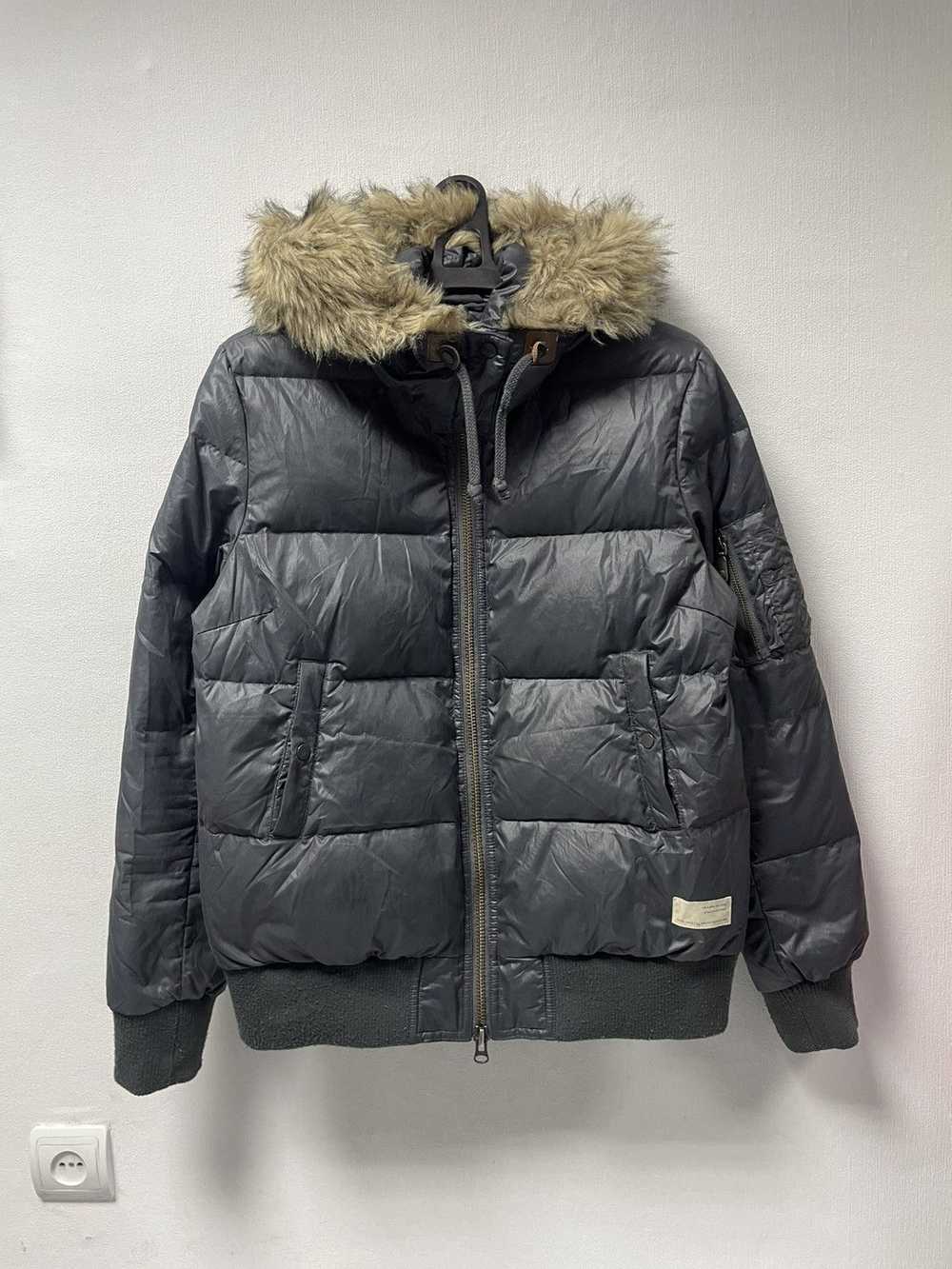 Designer × Japanese Brand × Vintage Down Jacket O… - image 1