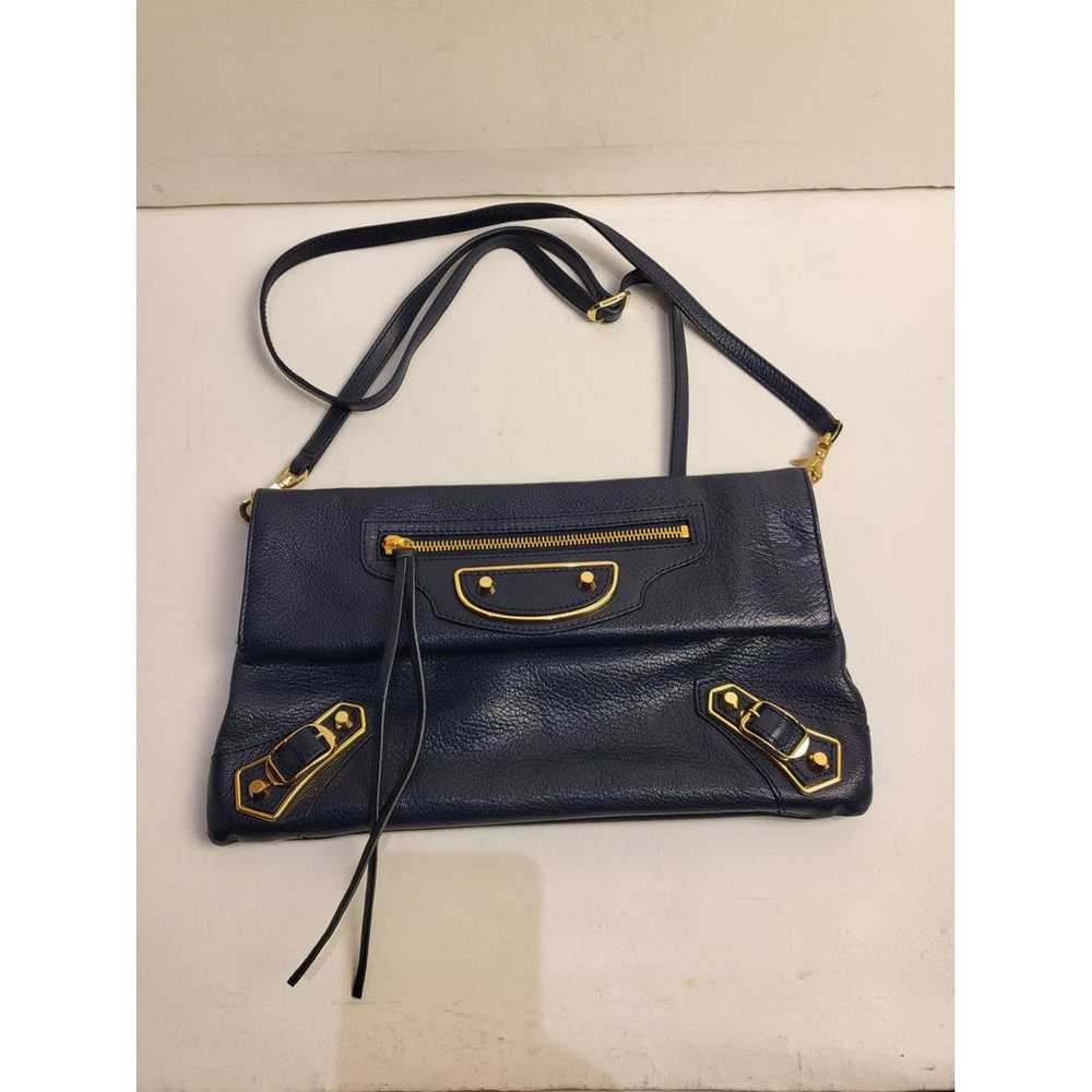 Balenciaga Classic Metalic leather handbag - image 5