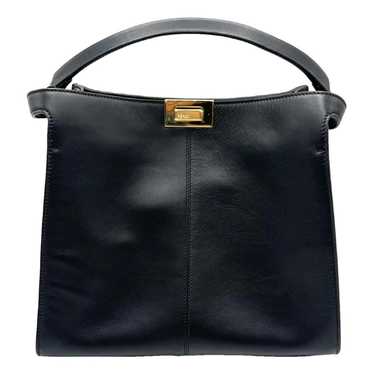 Fendi Peekaboo X-Lite leather handbag - image 1