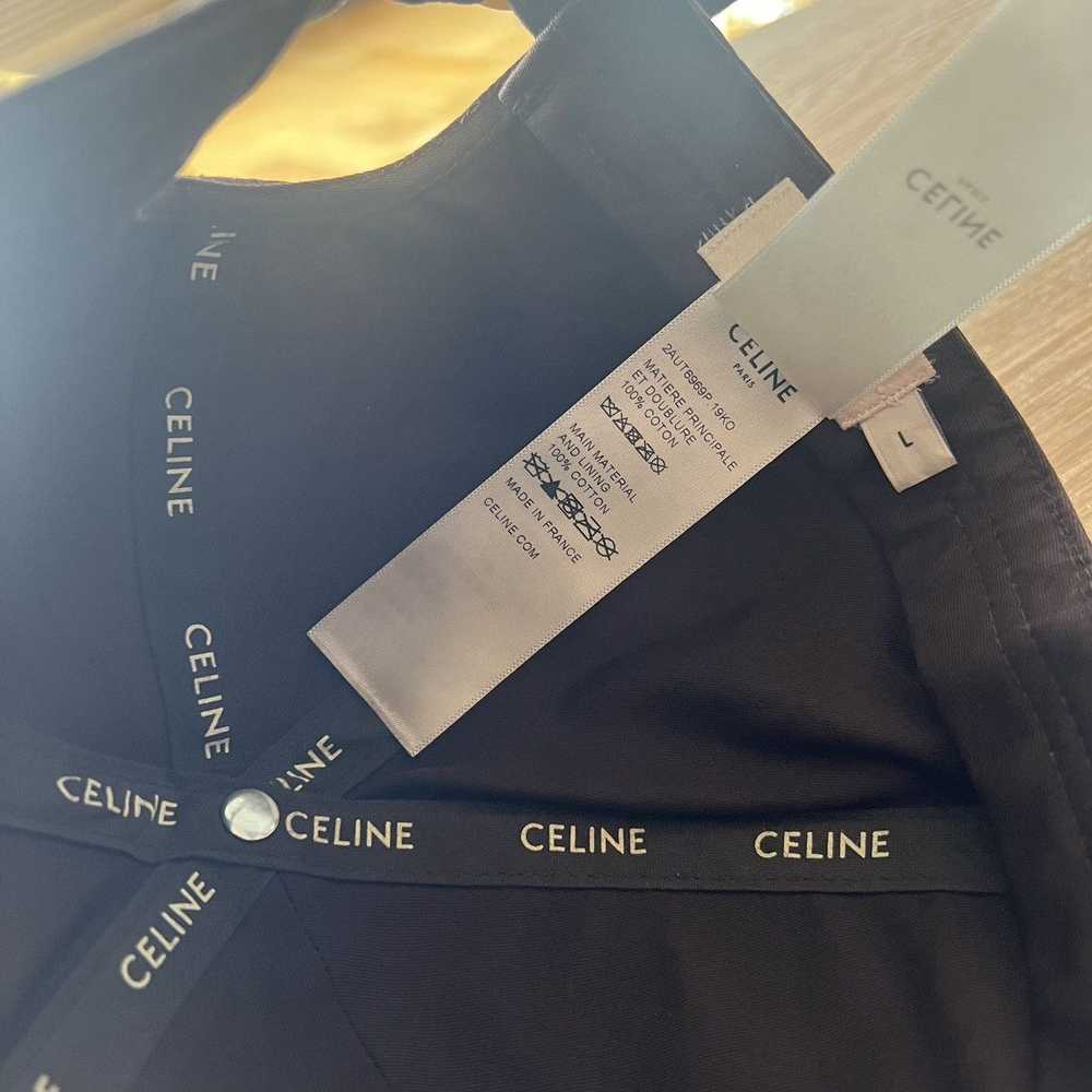 Celine Celine cc triomphe baseball cap logo hat p… - image 4