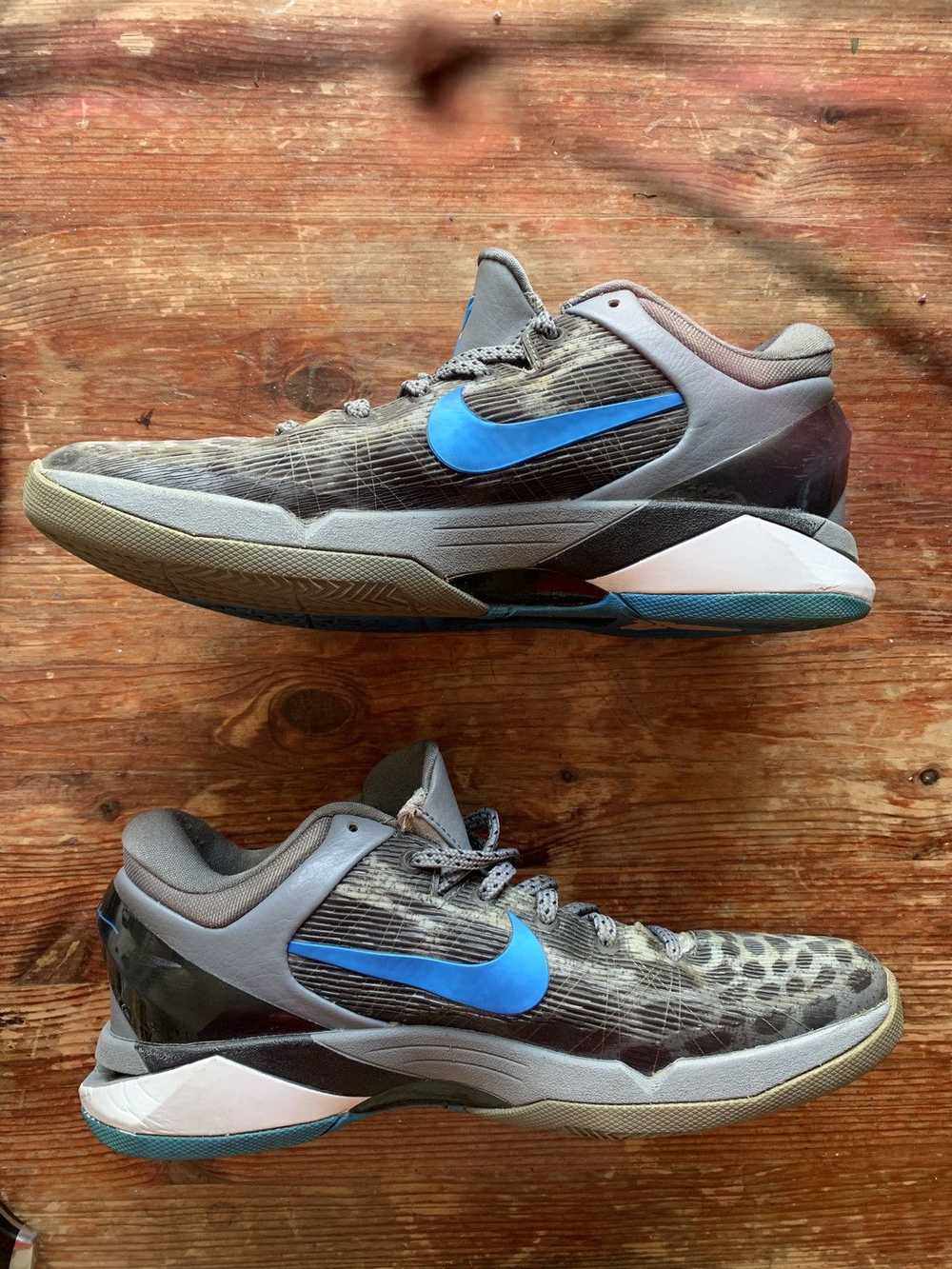 Nike Kobe 7 Cheetah (Wolf Grey/Photo Blue-Black-C… - image 2