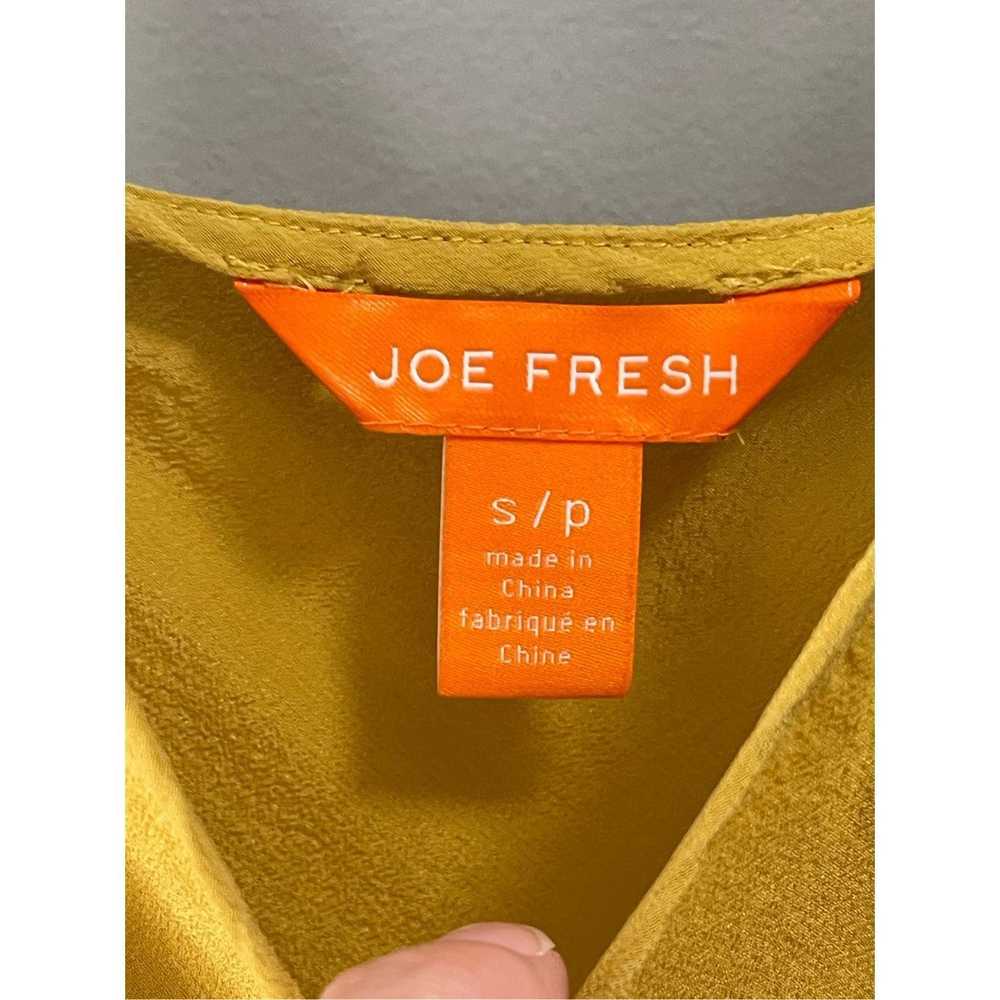 Joe Fresh Joe Fresh By Revolve mustard color Silk… - image 3