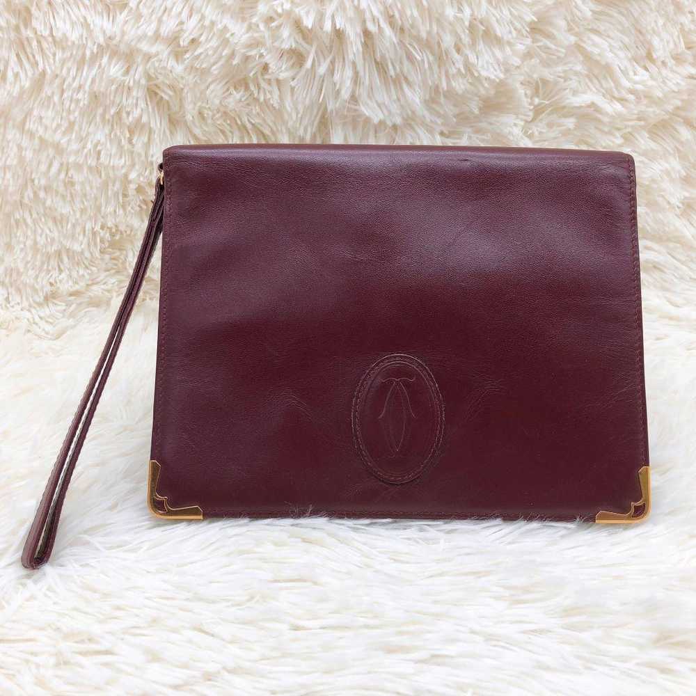 Cartier Clutch Bag Second Must Line With Guarantee - image 2