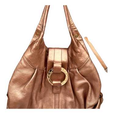 Bvlgari Chandra leather handbag